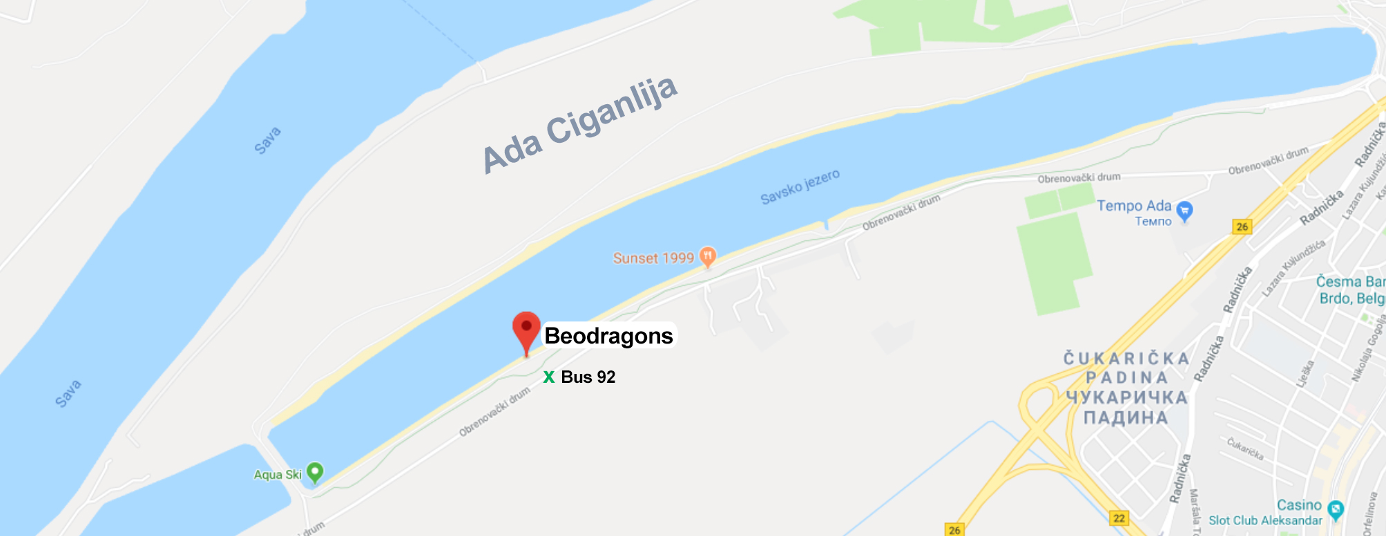 Beodragons Google Maps