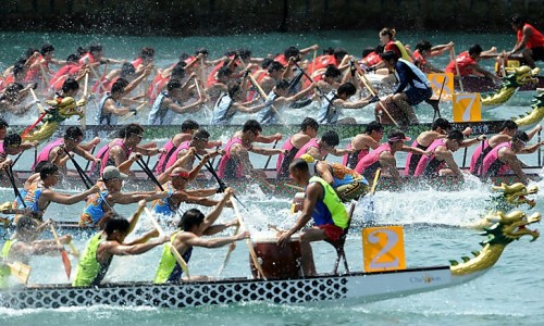 Dragon boat trka1