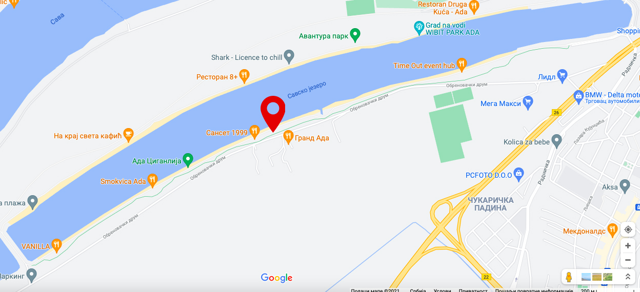 Google Maps Beodragons location